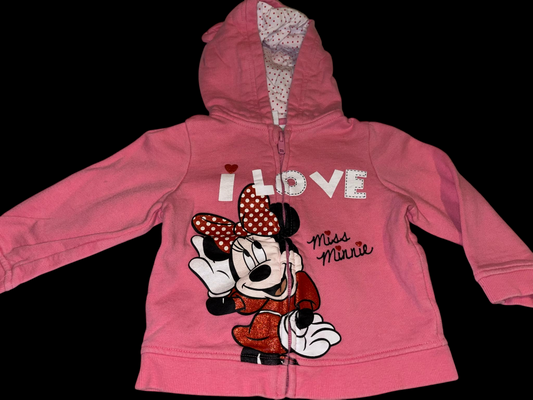 Veste à capuche Minnie